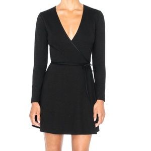 American Apparel Margot Wrap Dress Size Small